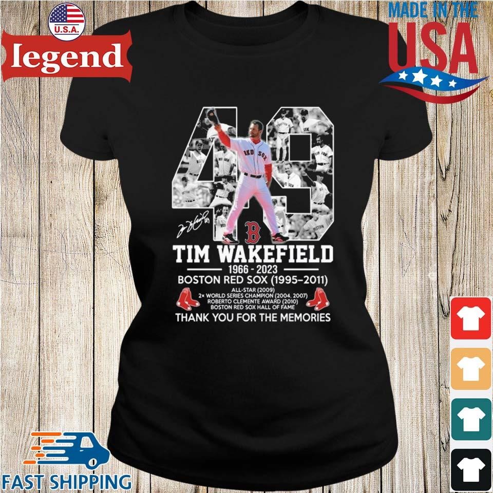 Tim Wakefield Shirt Tim Wakefield Shirt Mlb Shirt Boston Red Sox