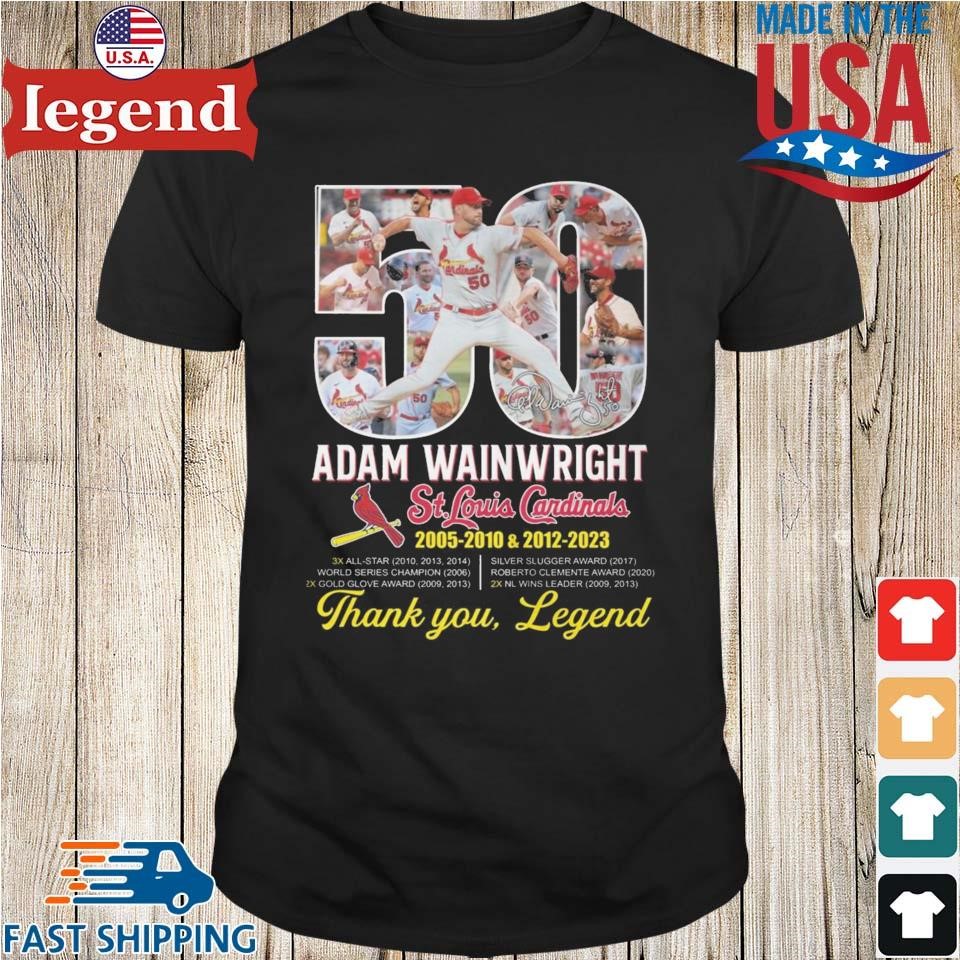 50 Adam Wainwright St. Louis Cardinals 2005 – 2010 & 2012 -2023