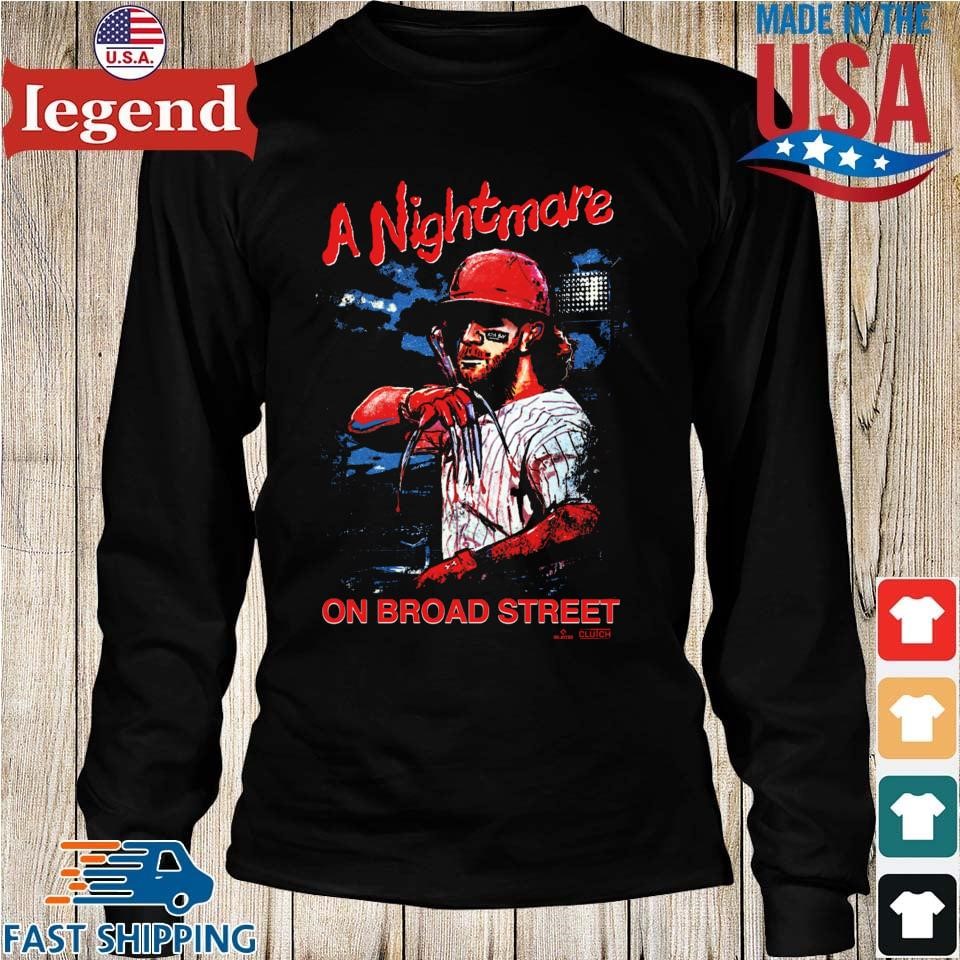 A Nightmare On Broad Steet Bryce Harper Shirt, hoodie, sweater