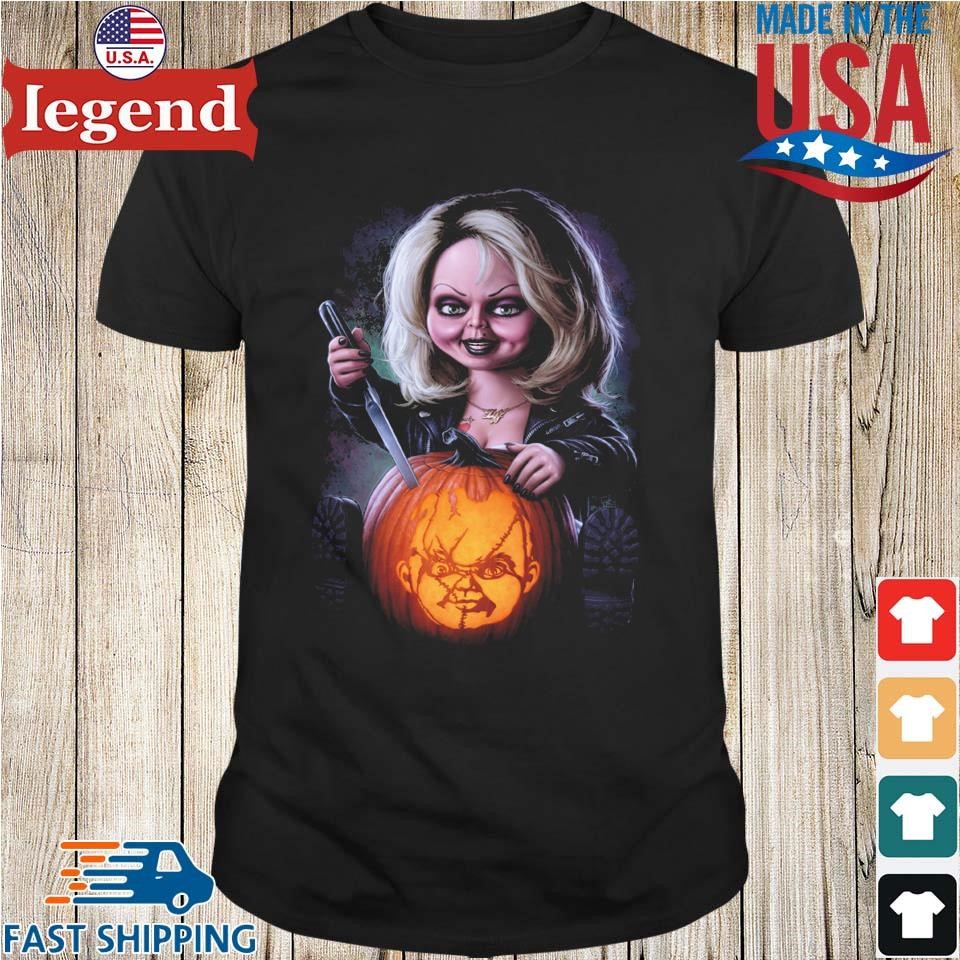 Annabella Pumpkin Tiffany Creepy Carven T-shirt