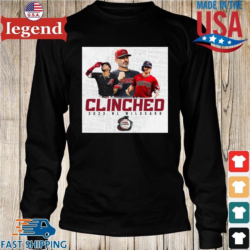 Arizona Diamondbacks Clinched 2023 Nl Wildcard T Shirt