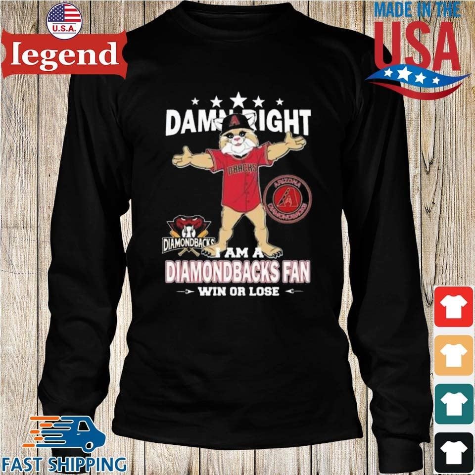 I Am Arizona Diamondbacks Fan T-shirt, hoodie, sweater, long