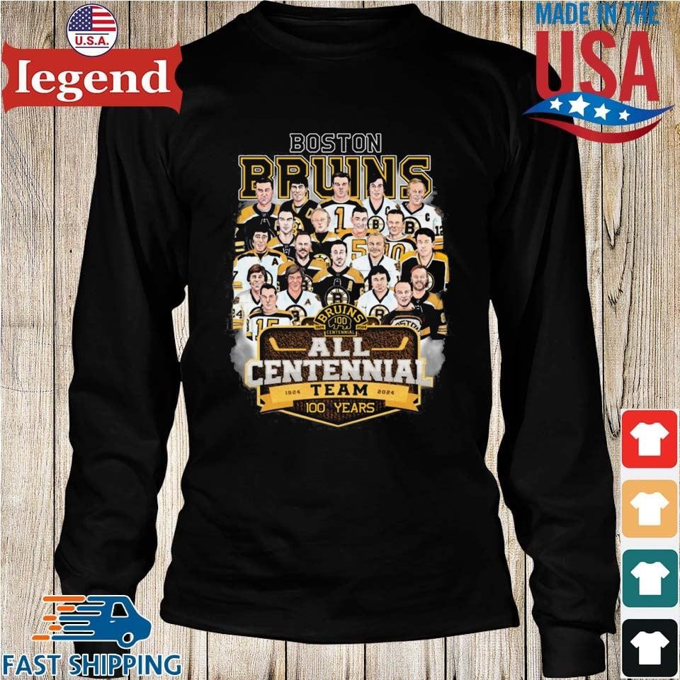 Original Boston Bruins All Centennial Team 100 Years 1924-2024