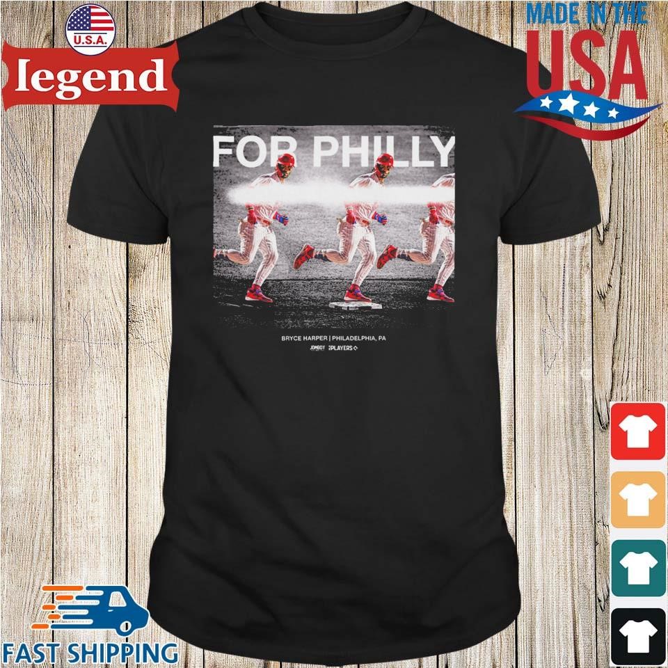 Bryce Harper Philadelphia -Phillies Name & Number T-Shirt 2022 S-3XL