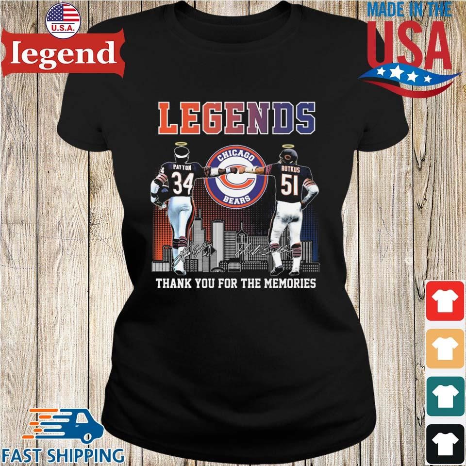 Chicago Bears Legends Unisex T-Shirt, hoodie, sweater and long sleeve