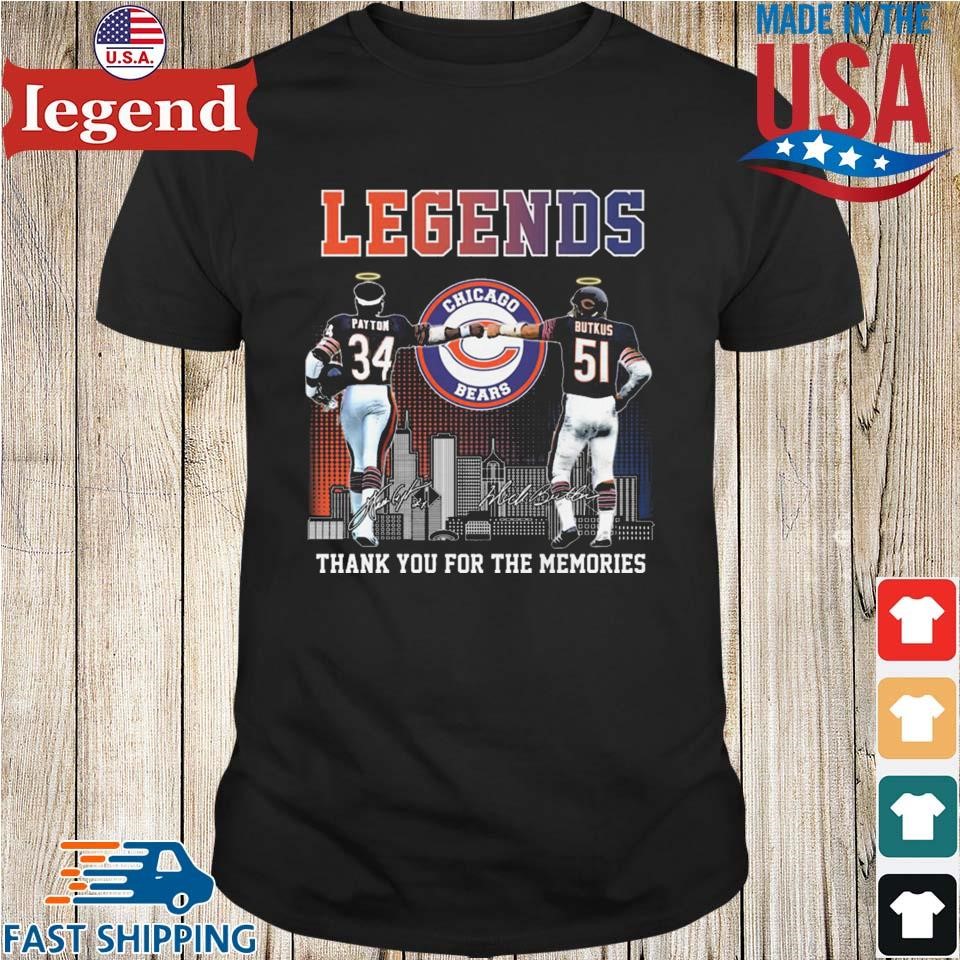 Chicago Bears Legends Unisex T-Shirt, hoodie, sweater and long sleeve