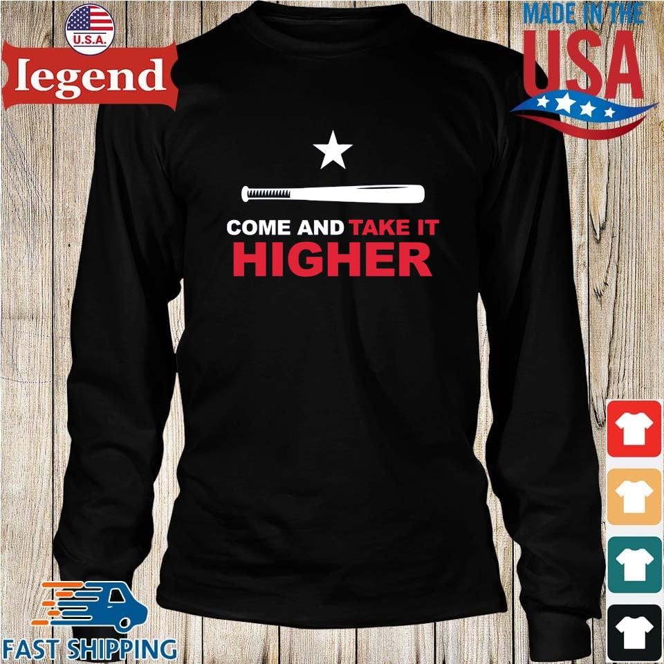 Take It Higher Texas Baseball Shirt, hoodie, sweater, long sleeve and tank  top