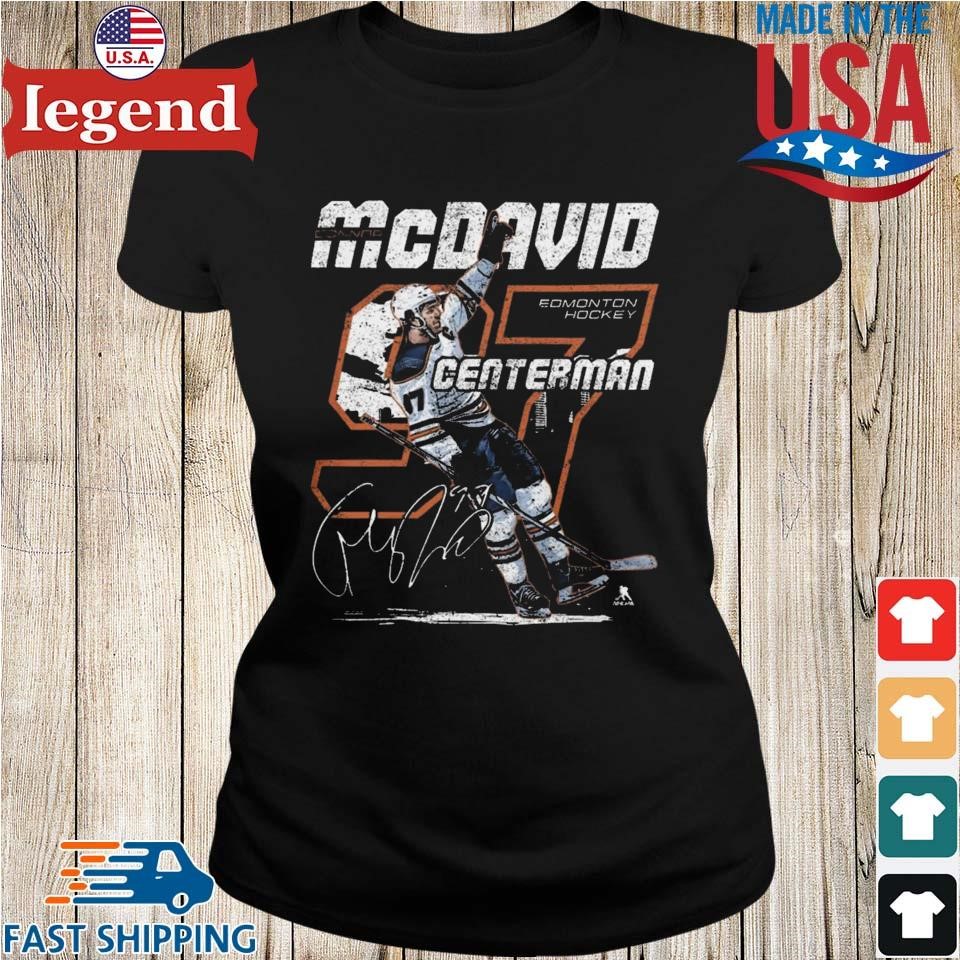 Edmonton Oilers McDavid T-Shirt, Adult