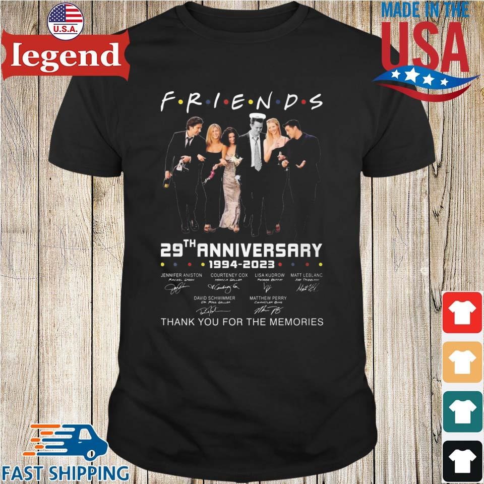 friends 25th anniversary shirt