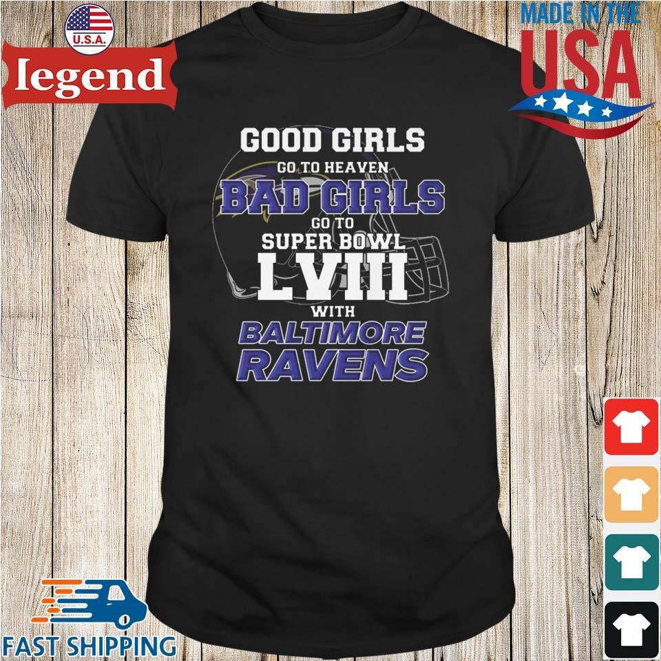 Good Girls Go To Heaven Bad Girls Go To Super Bowl Lviii With Philadelphia  Eagles T