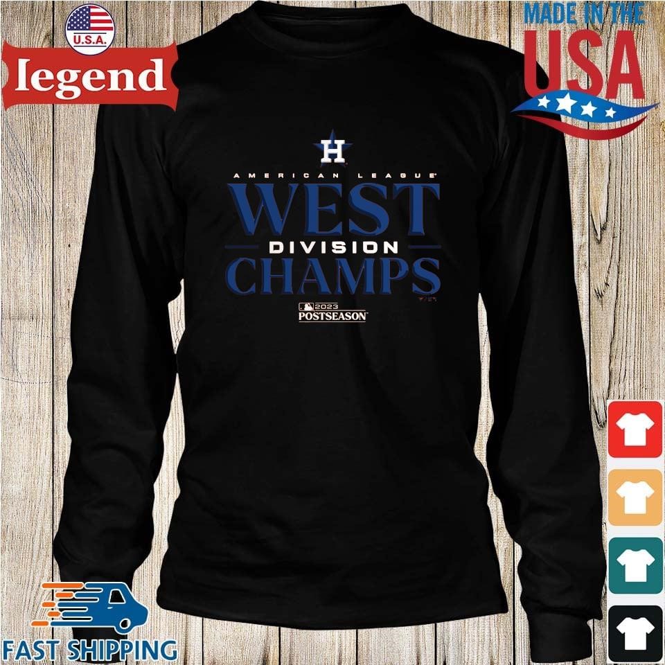 Houston Astros 2023 Postseason Al American League West Division Champions T- shirt,Sweater, Hoodie, And Long Sleeved, Ladies, Tank Top