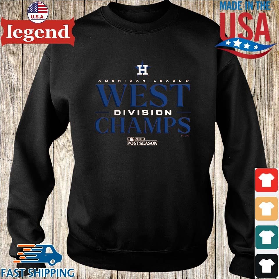 Houston astros American league west Division champs postseason 2023 shirt,  hoodie, sweater, long sleeve and tank top