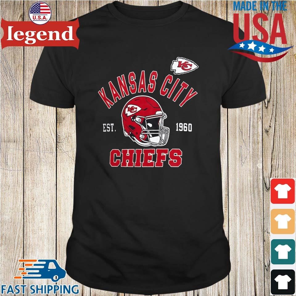 Kansas City Chiefs Christmas T-Shirt Cotton For Men Size S-3XL