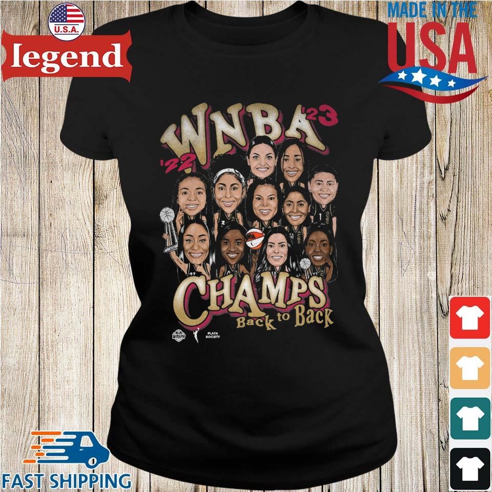 Las Vegas Aces Playa Society Back-to-back Wnba Finals Champions