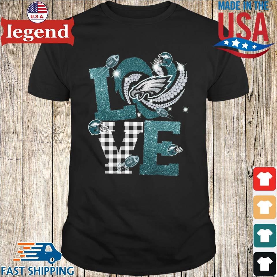 Philadelphia Eagles Logos All Over Print Shirt