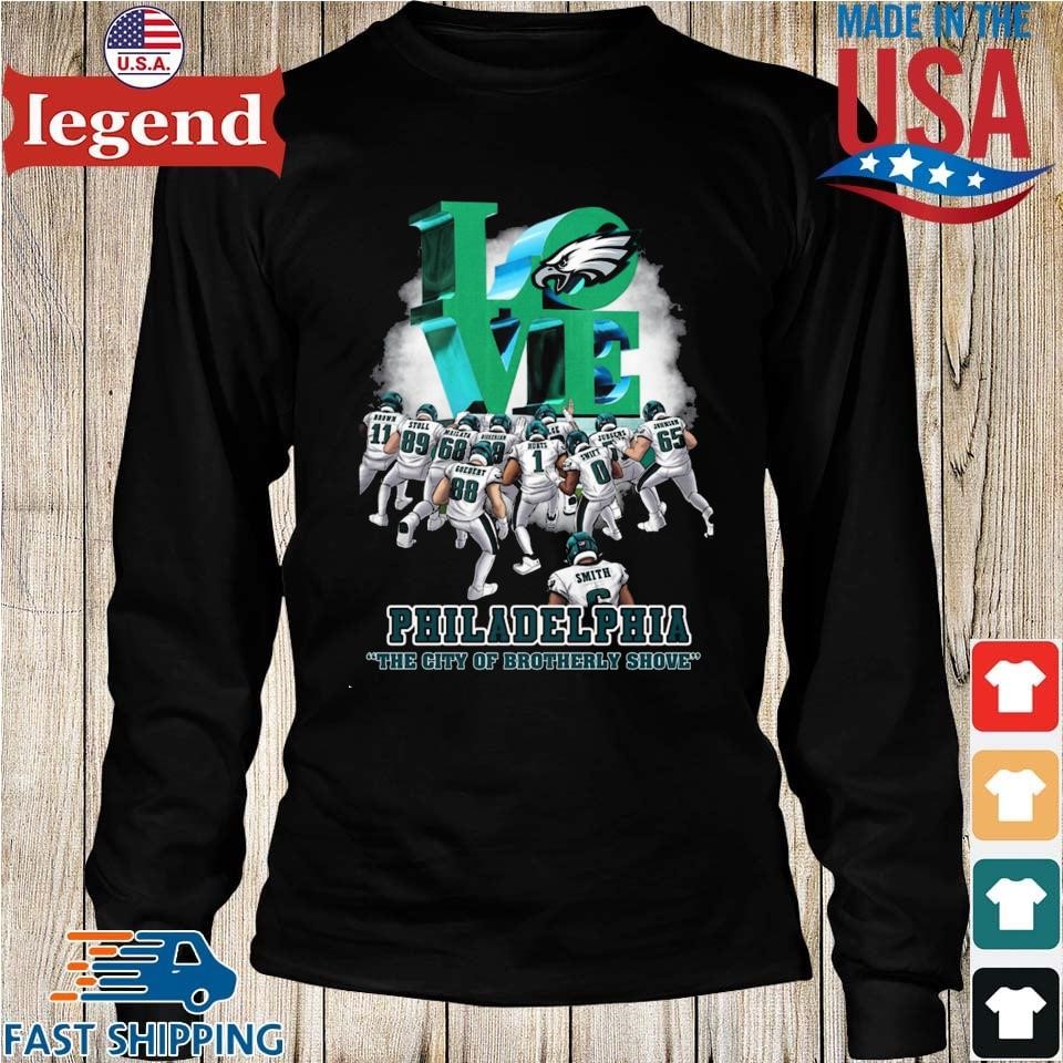 Philadelphia Eagles Brotherly Shove Funny shirt, hoodie, sweater, long  sleeve and tank top