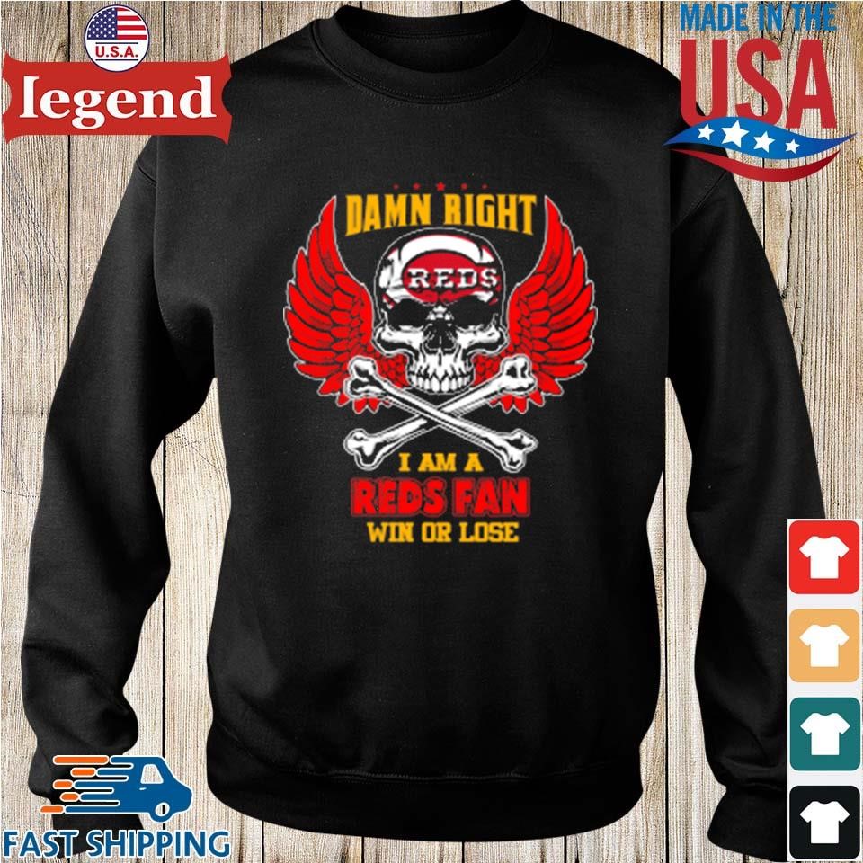 NFL Damn Right I Am A Kansas City Chiefs Win Or Lose Skull Football Sports  Youth Long Sleeve