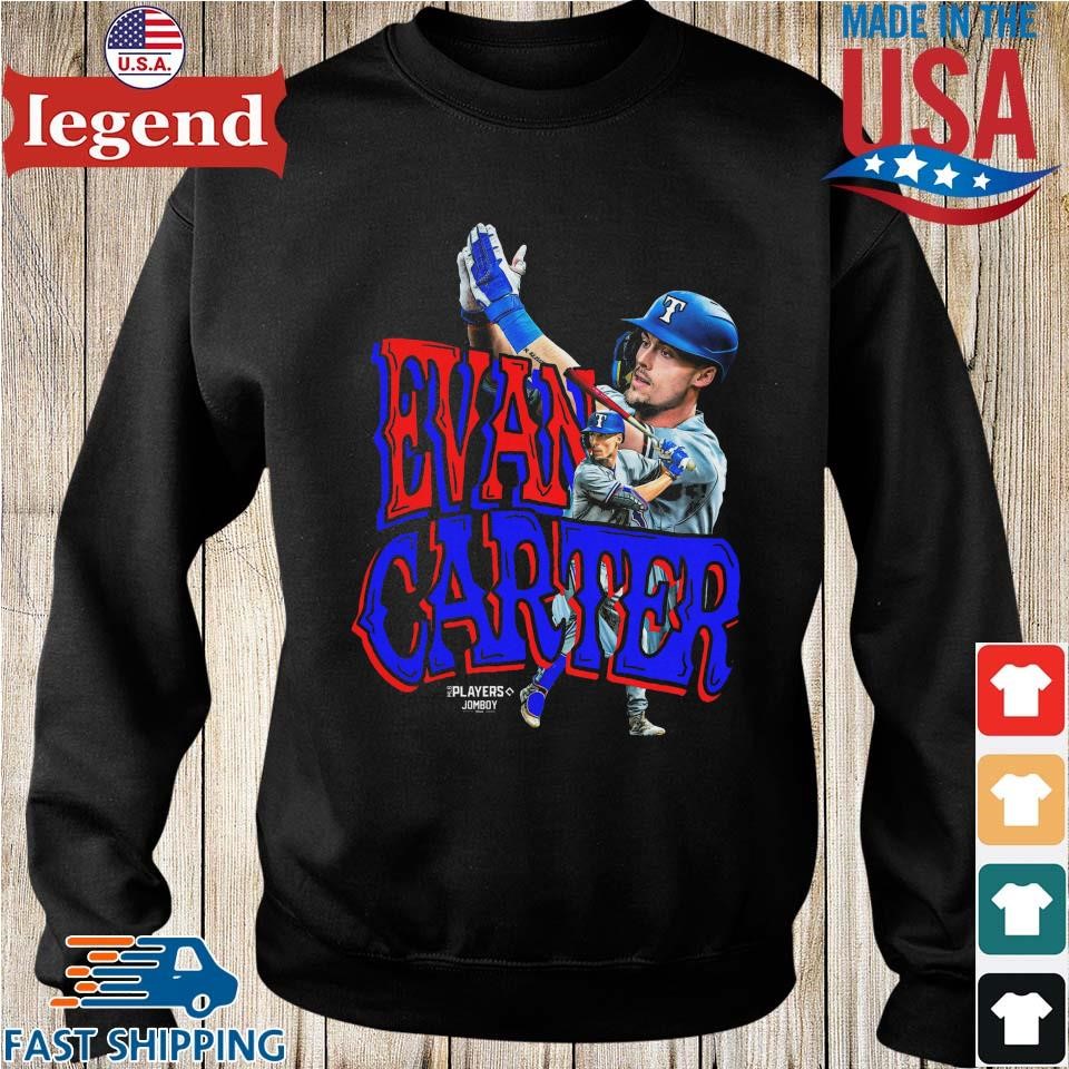 Official evan Carter Texas Rangers T-Shirt, hoodie, tank top, sweater and  long sleeve t-shirt