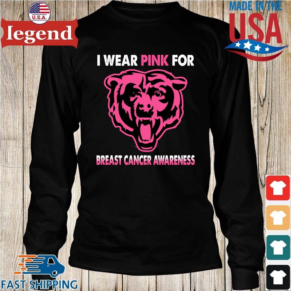 Chicago Cubs Breast Cancer Awareness Pink Out T-Shirt Jersey Size