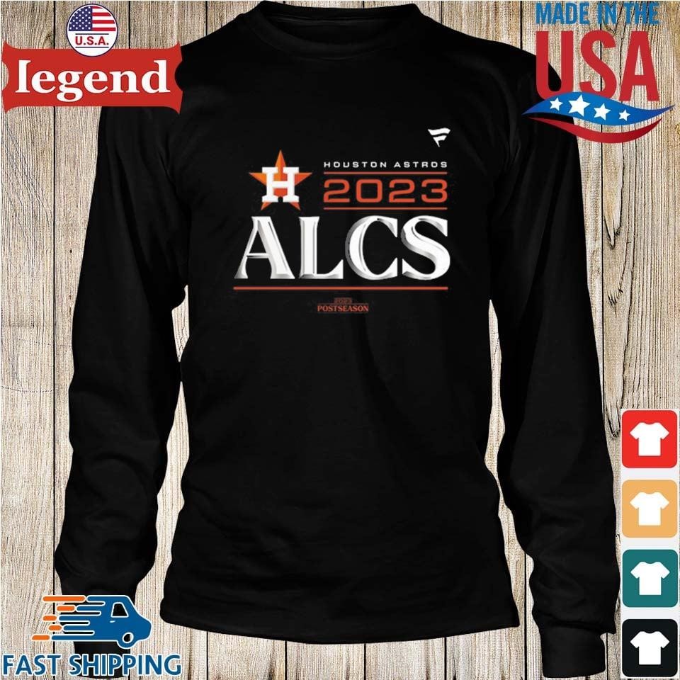Houston Astros Orange 2023 ALCS MLB Postseason Shirt - Limotees