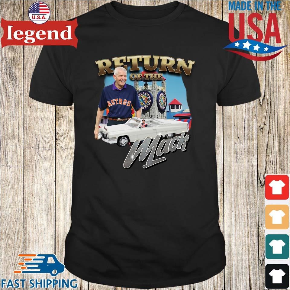 Original Houston Astros Mattress Mack Return Of The Mack T-shirt