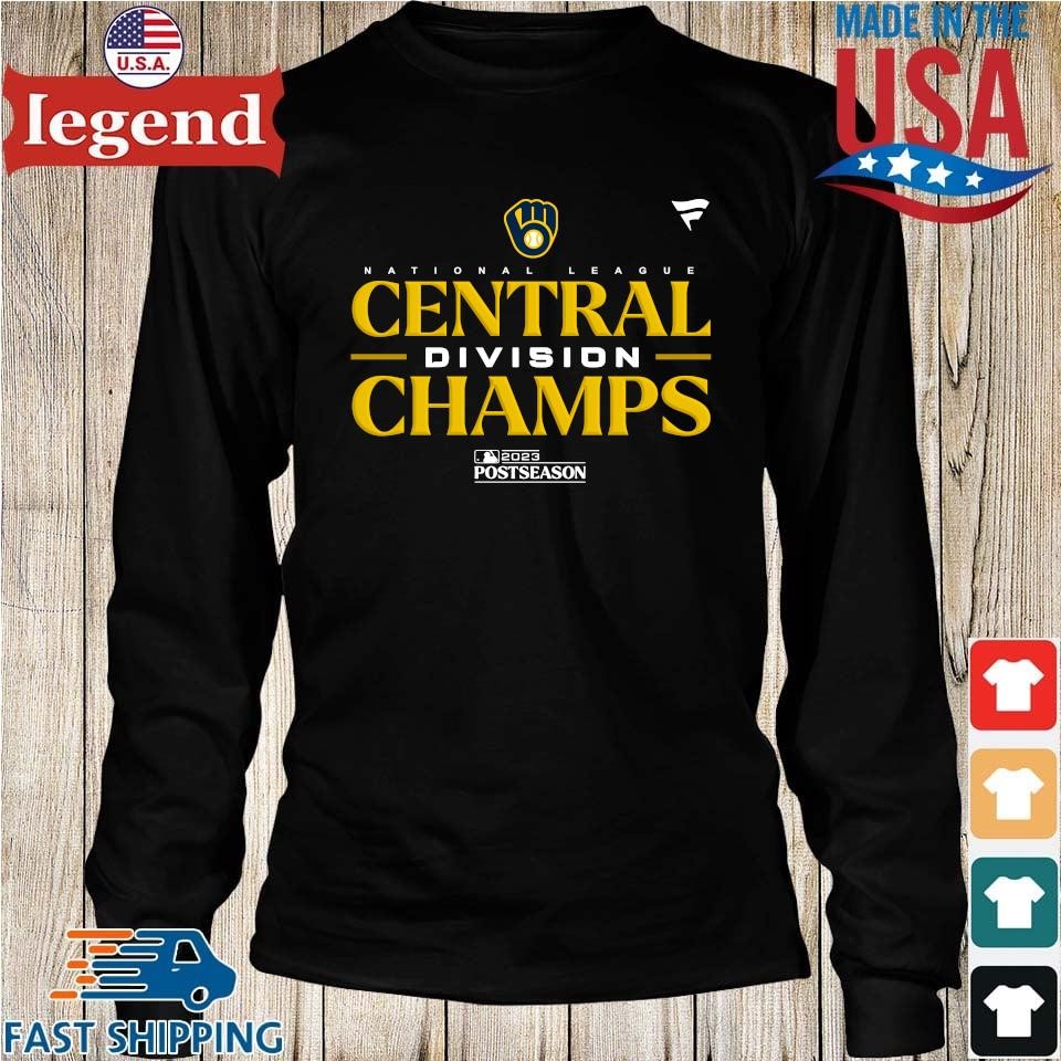Official national league central division Milwaukee Brewers champions 2023  shirt, hoodie, sweatshirt for men and women