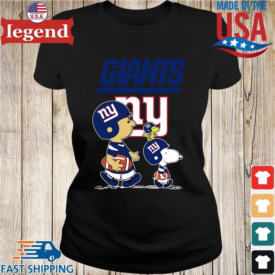 New York Giants Snoopy and Charlie Brown Peanuts shirt, hoodie, sweater,  long sleeve and tank top