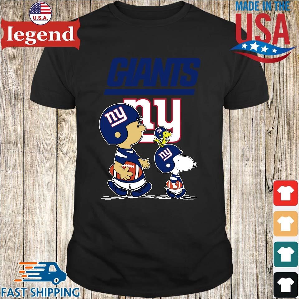 New York Giants Snoopy and Charlie Brown Peanuts shirt, hoodie, sweater,  long sleeve and tank top