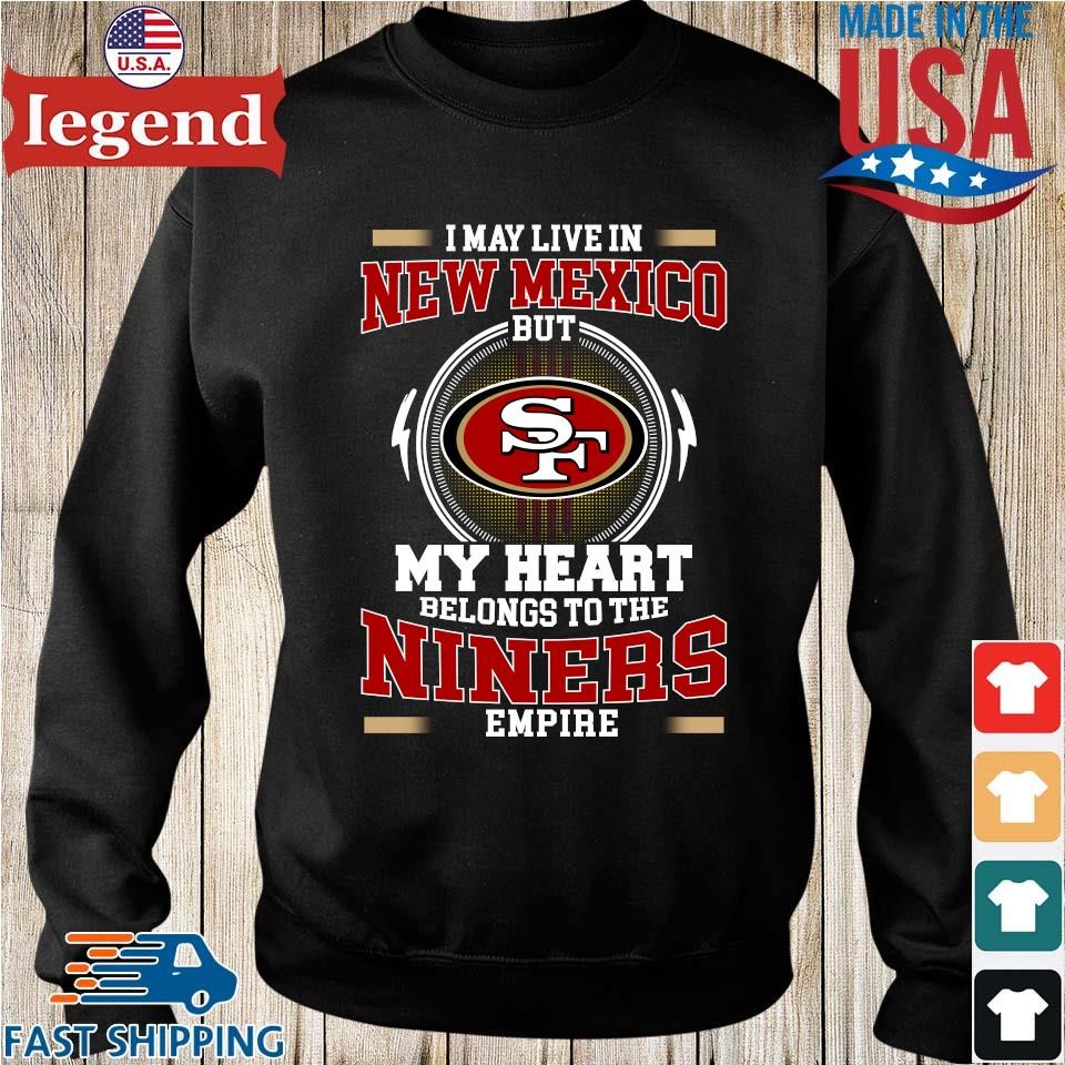 Girls Infant Scarlet San Francisco 49ers All Hearts Jersey Long