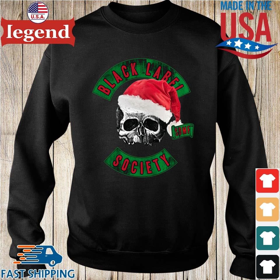 Black label society christmas sweater hotsell