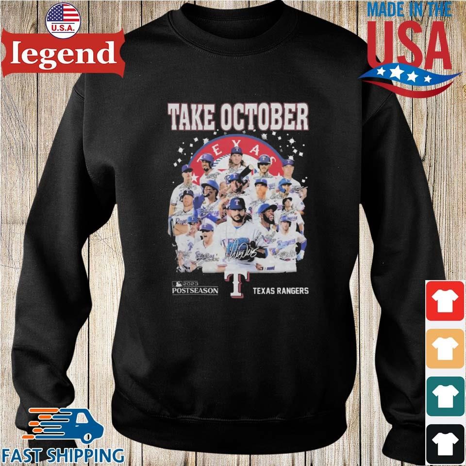 Official take October Texas Rangers Mlb Postseason 2023 T Shirt