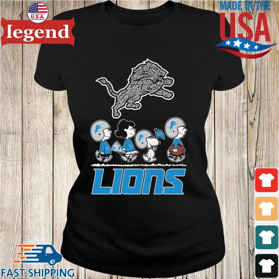 Detroit Lions Shirt for Women Men Lions Gift Idea for Dad 