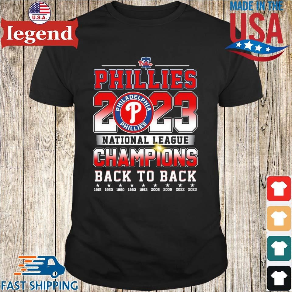 Official Philadelphia Phillies National League Champions 2023