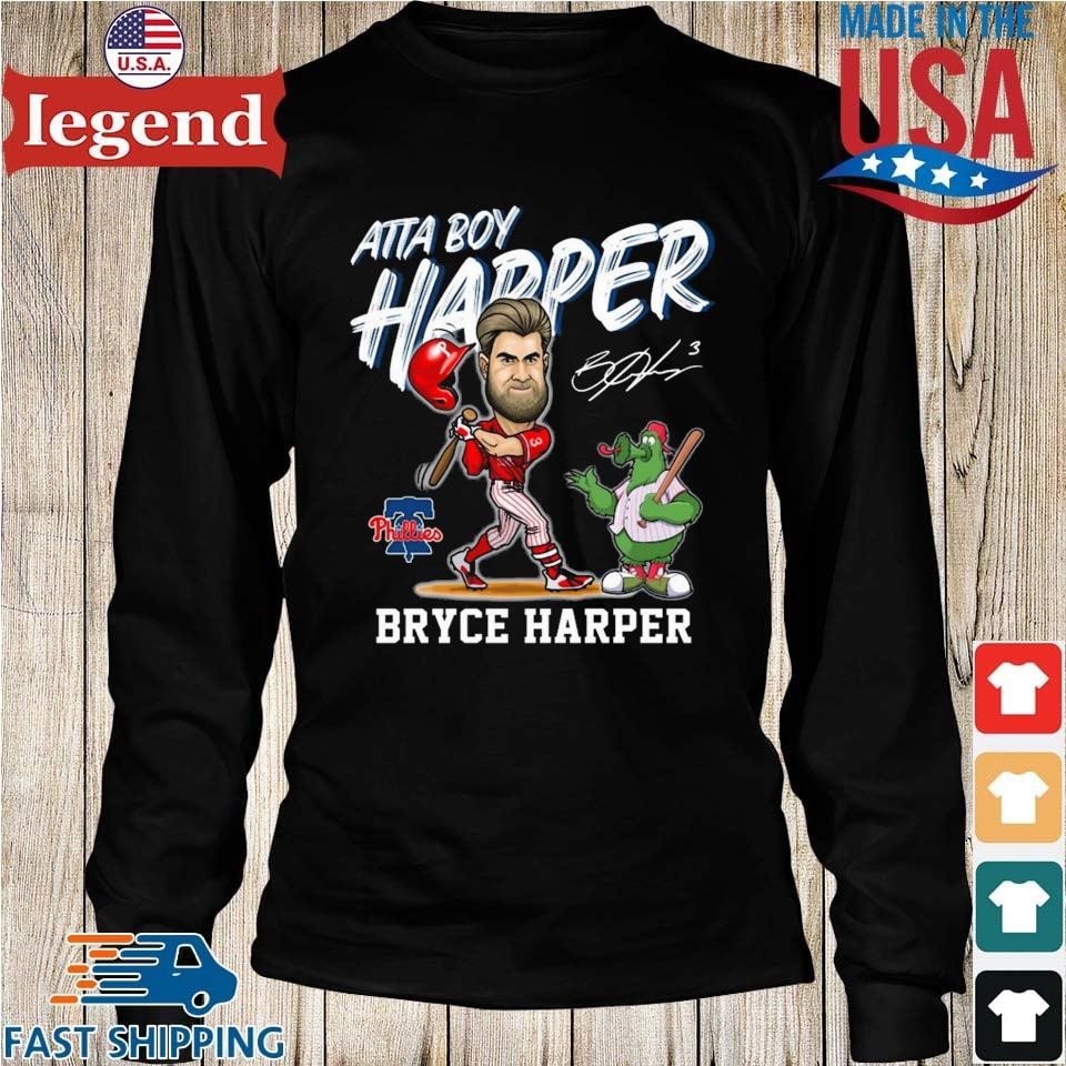 Official Philadelphia Phillies Atta Boy Harper Bryce Harper T