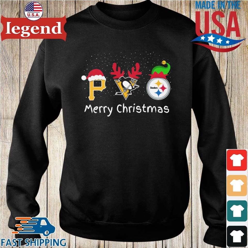 Pittsburgh steelers penguins pirates logo sports shirt, hoodie, longsleeve,  sweatshirt, v-neck tee