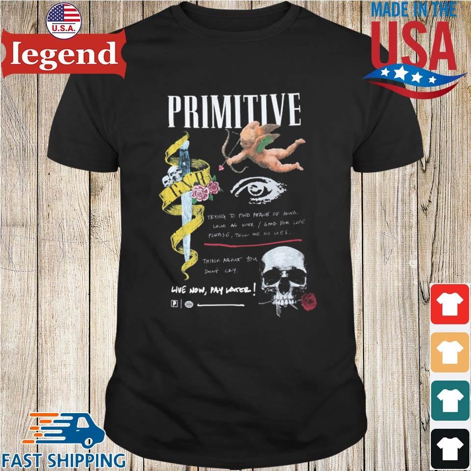 Primitive Skateboarding Don't Cry Guns N' Roses T-shirt,Sweater