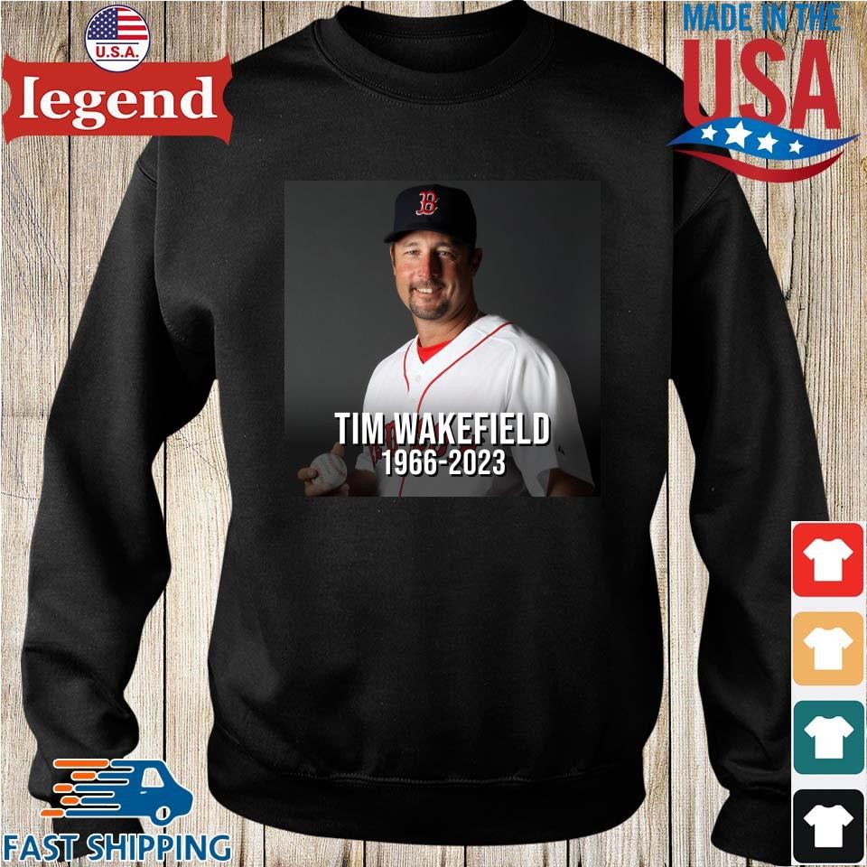 Remembering Red Sox Legend Tim Wakefield 1966 2023 T Shirt