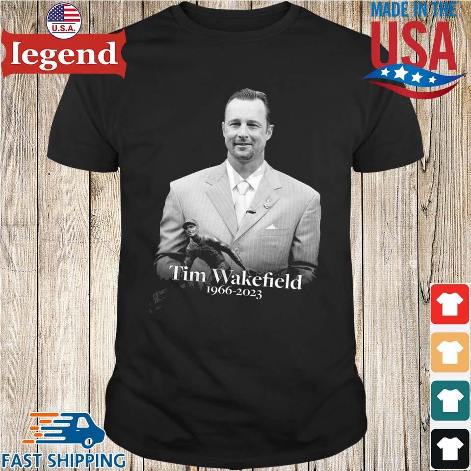 Remembering Red Sox Legend Tim Wakefield 1966 2023 T Shirt
