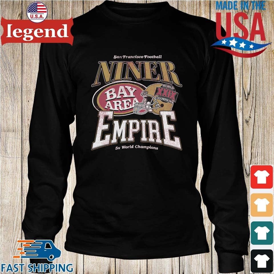 Niner Empire Sweathirt San Francisco 49Ers Nfl Fan Gear Vintage Style Sweatshirt  Hoodie - TeebyHumans