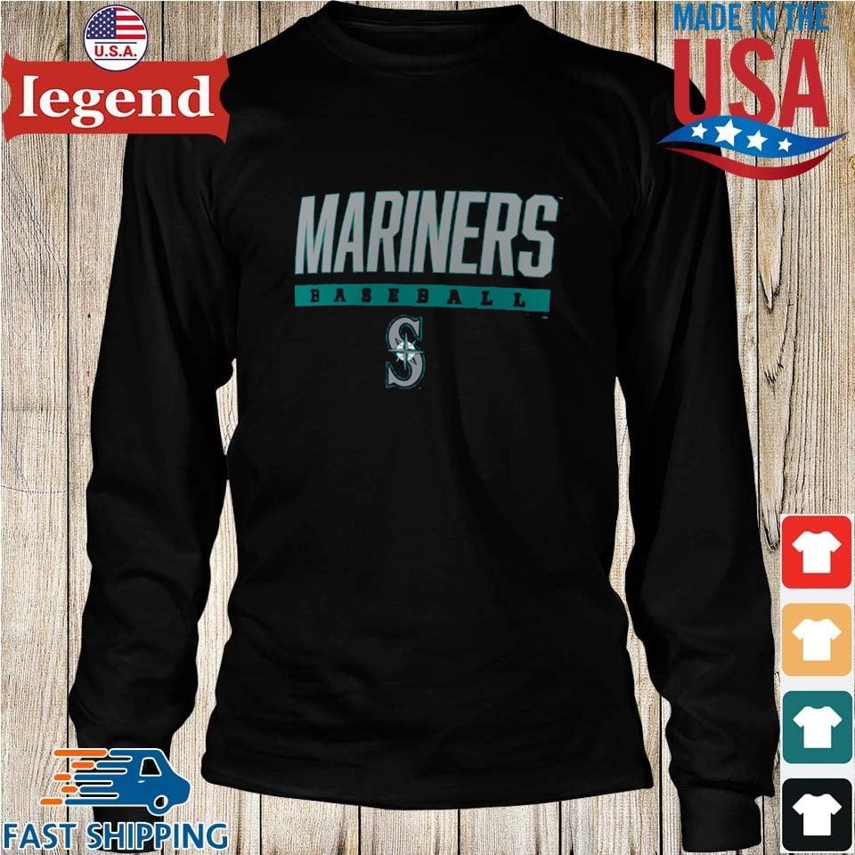 MLB Seattle Mariners Men's Long Sleeve T-Shirt - S