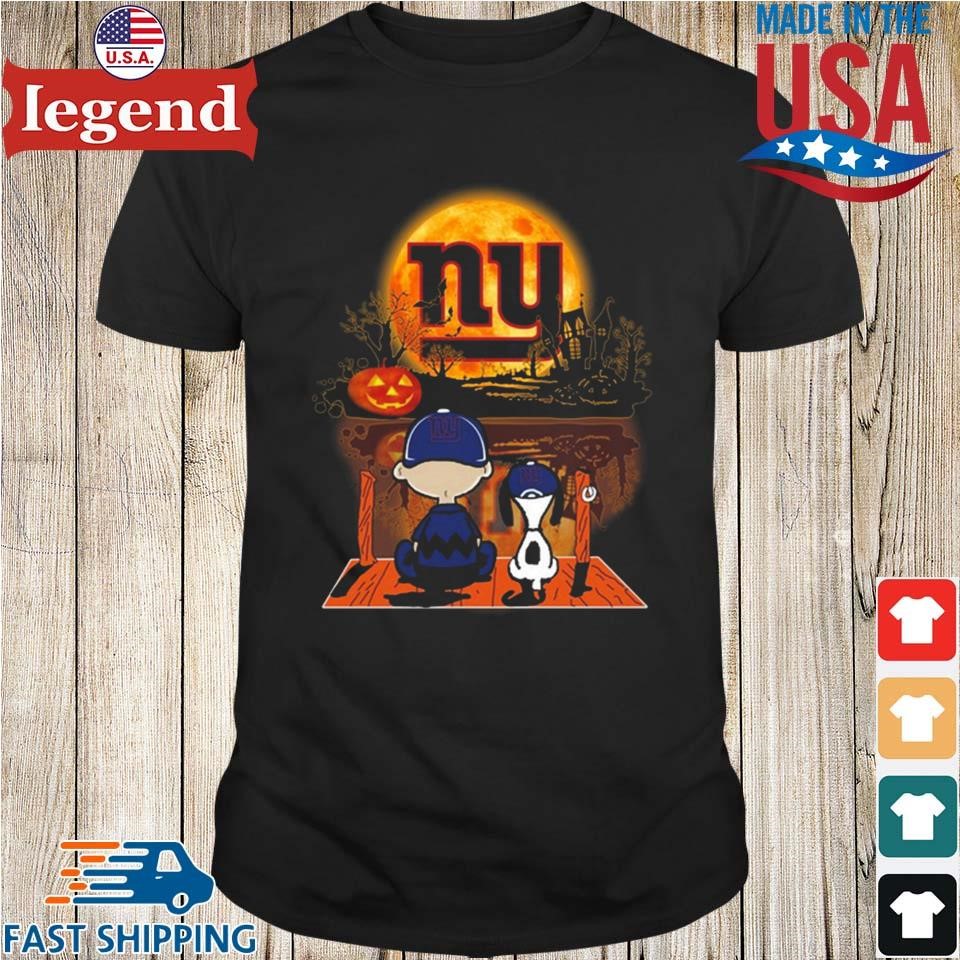 Snoopy Trick Or Treat Halloween New York Giants 2023 T-shirt