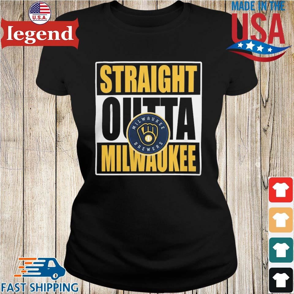 Milwaukee Brewers I Love Mom Tee Shirt Women's 3XL / Navy Blue