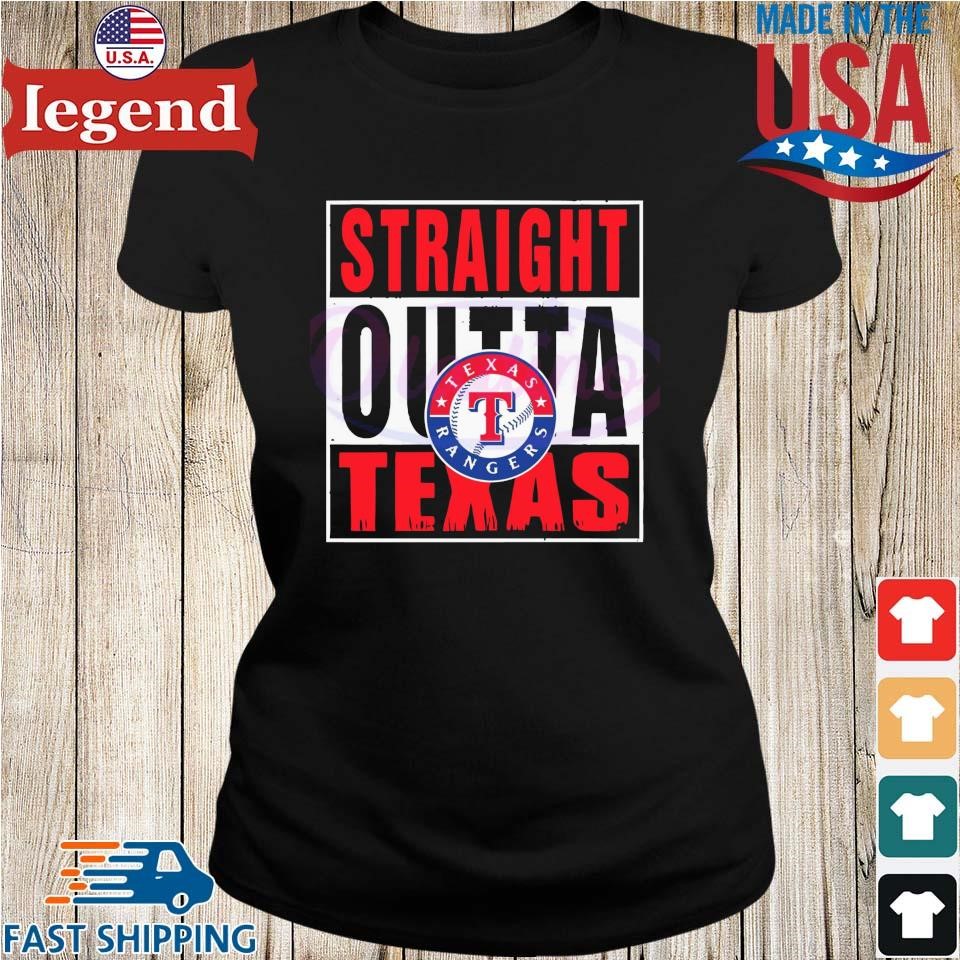 Straight Outta Texas Rangers Shirt - teejeep