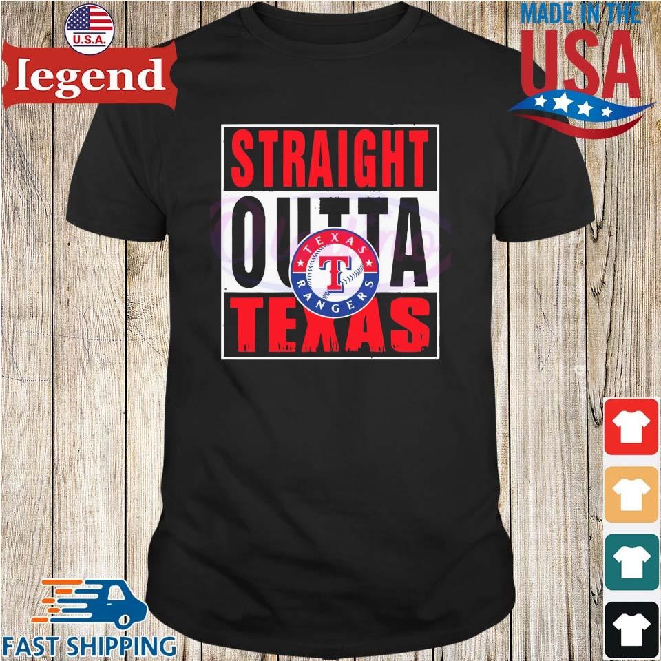 Straight Outta Texas Rangers Shirt - Peanutstee