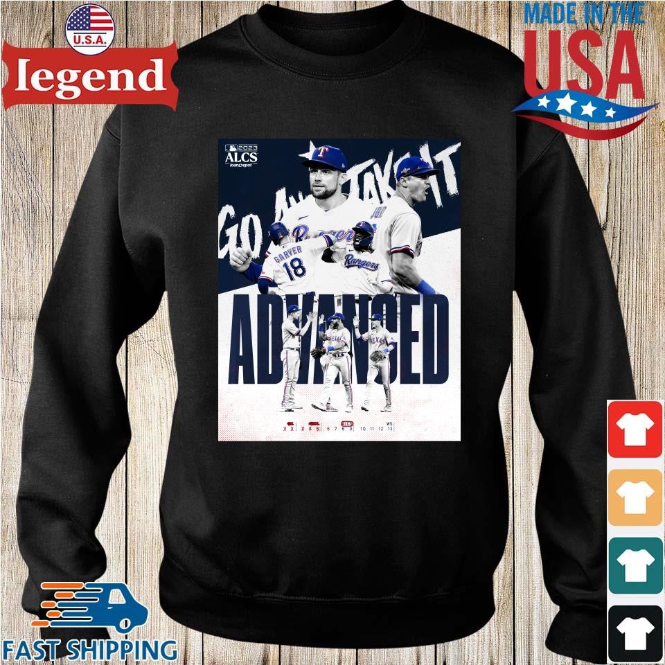 Texas Rangers 2023 Alds Advance Shirt, hoodie, longsleeve, sweatshirt,  v-neck tee