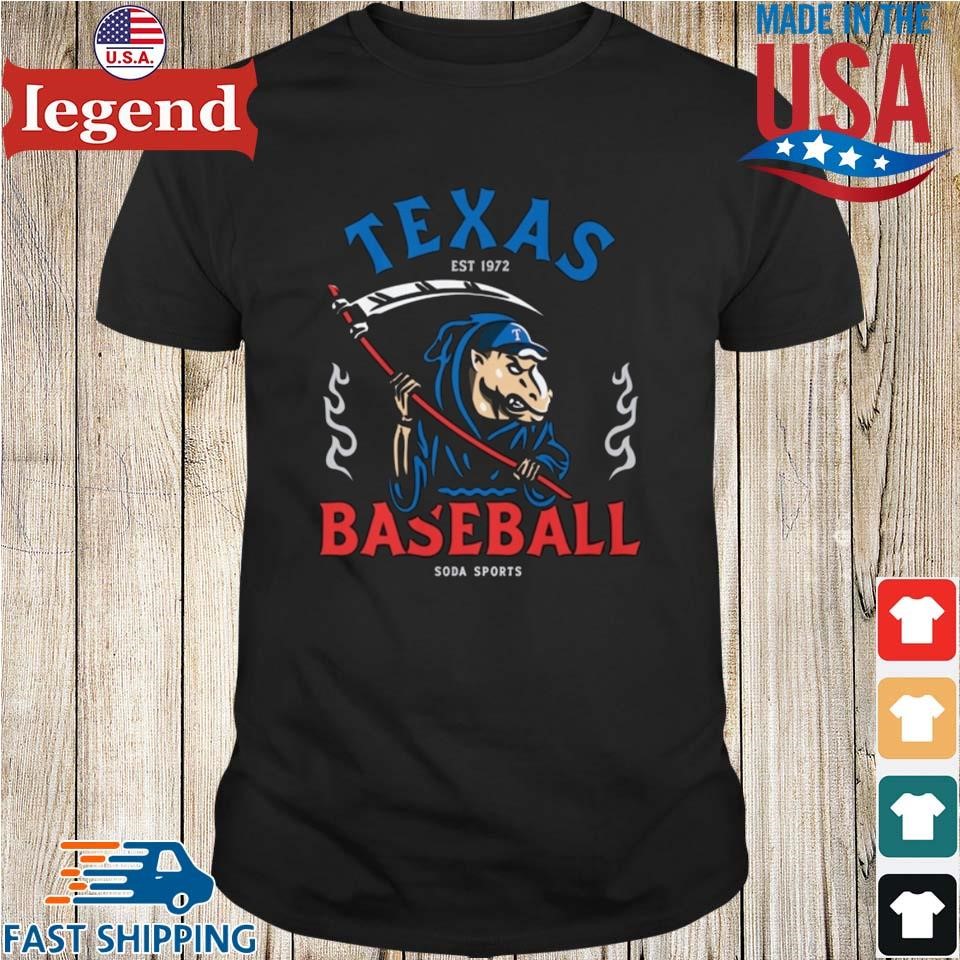 Texas Rangers Baseball Soda Sports Est 1972 T-shirt,Sweater