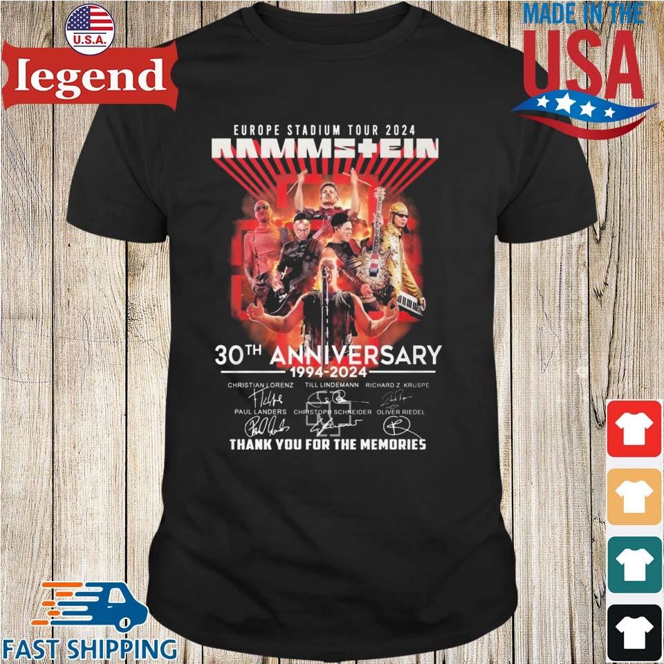 Rammstein tour best sale 2020 shirt