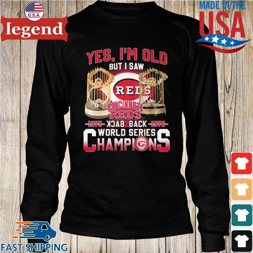 Vintage 90s Cincinnati Reds World Series Champions Shirt Large