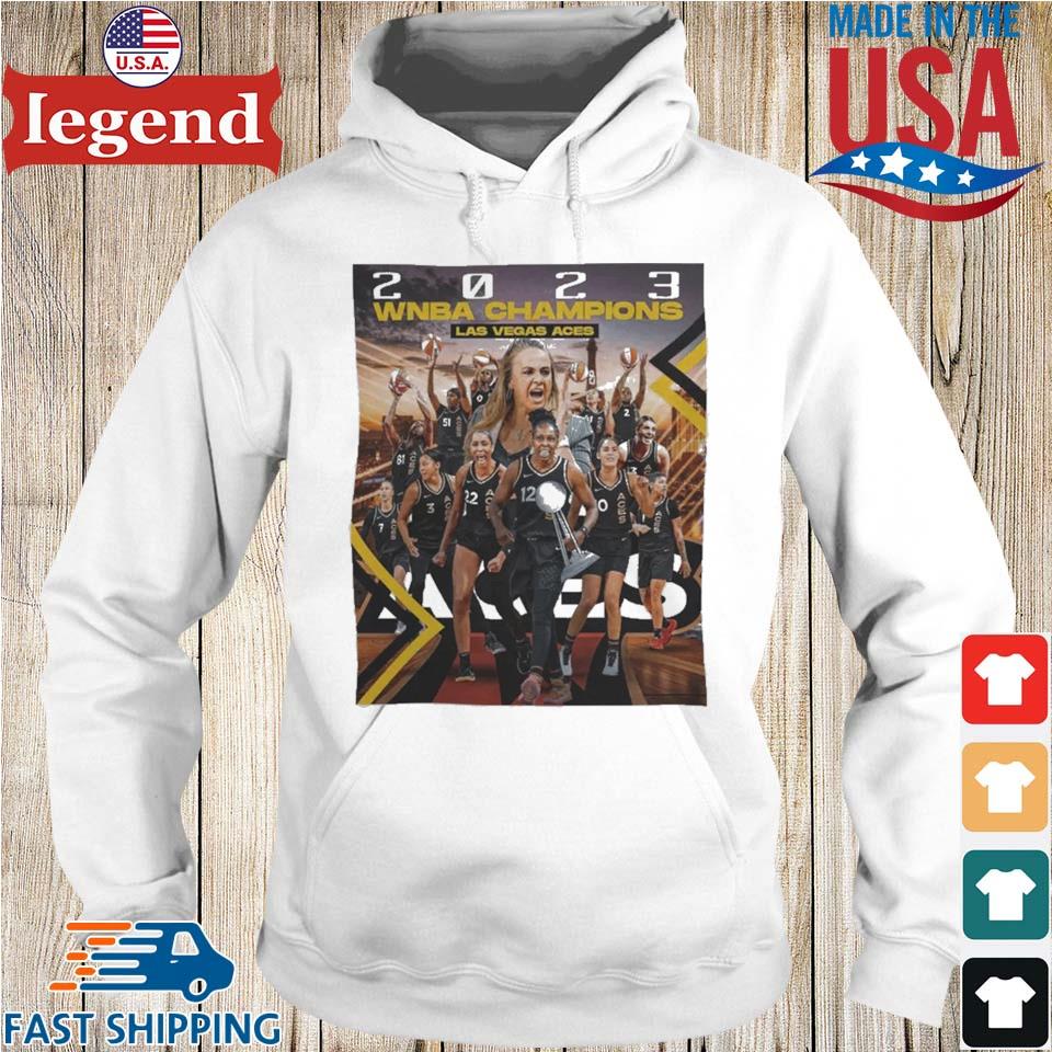 Official las Vegas Aces back to back WNBA Champions 2023 shirt, hoodie,  sweater, long sleeve and tank top
