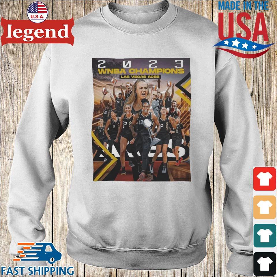 A'ja Wilson Las Vegas Aces 2023 WNBA champions Shirt